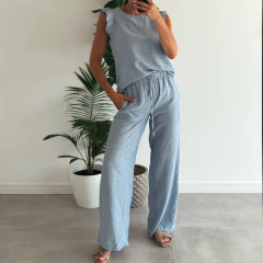 Imagen de BLUSA DE LINO CLARA