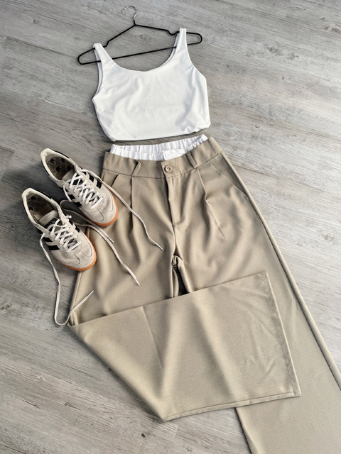 PANTALON SASTRERO WIDE LEG CONSTANZA - comprar online