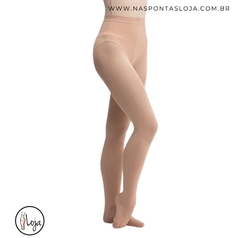 Meia Conversível com Pé- Cor Chá