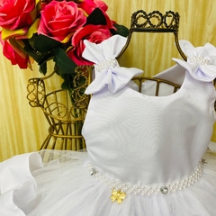 vestido infantil festa dama