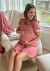 Camisón & Bata de Maternidad Rosa Blush en internet