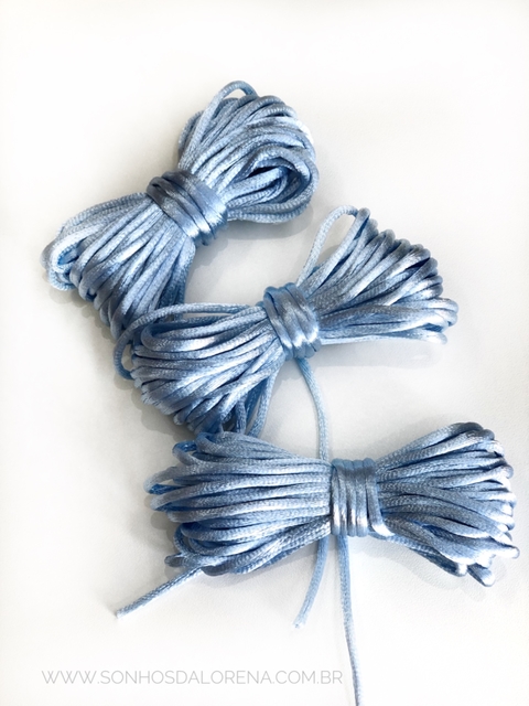 RABO DE RATO AZUL BEBÊ DE 2MM COM 7 METROS