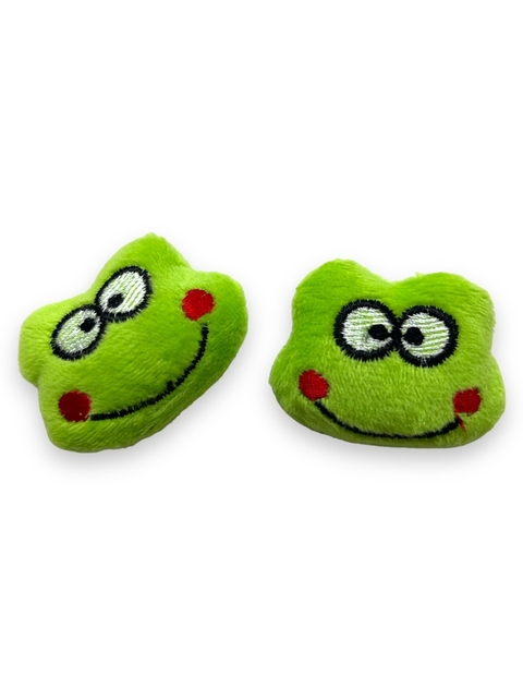 APLIQUE PELUCIA SAPINHO (2 UNIDADES)