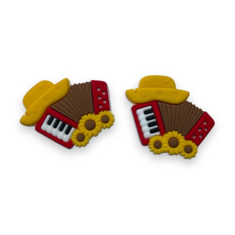 APLIQUE EMBORRACHADO JUNINO SANFONA (2 UNIDADES) - comprar online