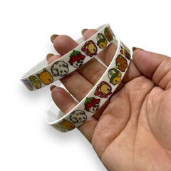 TIARA ACRILICO ESTAMPADA BOBBIE GOODS (UNIDADE)