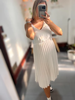 Vestido plisado Qatar - comprar online