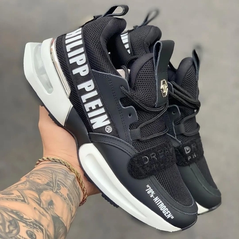 Tênis Philipp Plein Big Dream Nitrogen 78 Preto