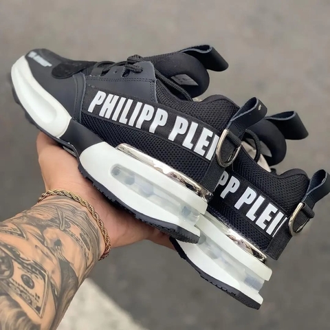 Tênis Philipp Plein Big Dream Nitrogen 78 Preto na internet