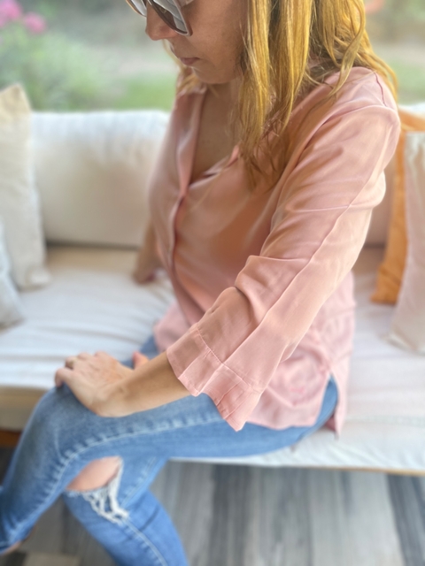 CAMISA LA BORDEVOY MUJER, ROSA VIEJO - tienda online