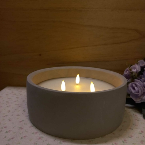 Imagen de FANAL VELA LED CENTRO DE MESA DECO