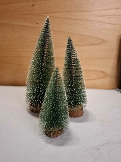 arbolito navidad pino nevado 20cm - comprar online