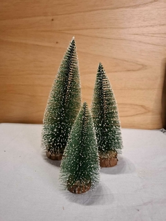 arbolito navidad pino nevado 25cm