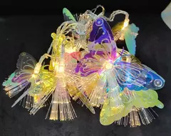 guirnalda mariposas multicolor