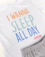 Pijama Unisex I Wanna Sleep All Day Everyday - comprar online