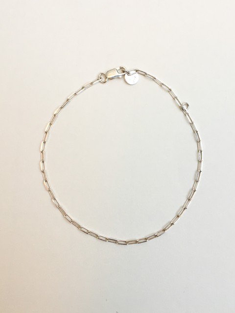 Pulseira Cadeado - Prata 925