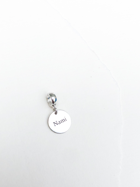 Berloque Personalizado com nome