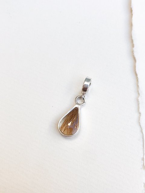 Berloque Origem - Joia Afetiva feita com fios de cabelos ou pelos de animais de estimação