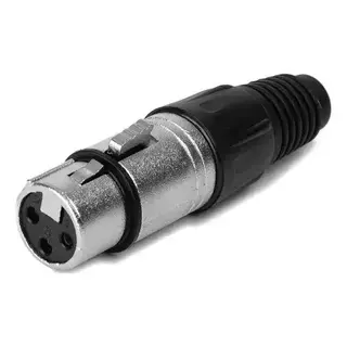 Ficha Xlr Canon Hembra Cfx