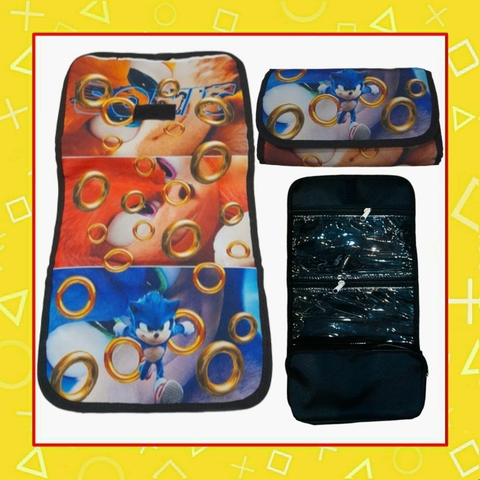 Cartuchera desplegable de sonic - comprar online