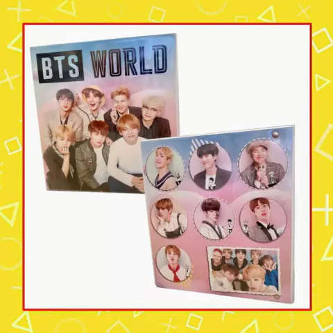 Carpeta de BTS World Plastificada N3