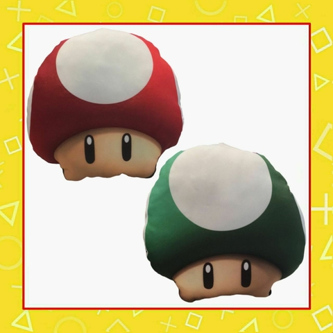 almohadon de mario bros - toad