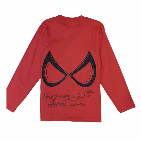 Remera Manga larga Spiderman Homecoming Roja en internet