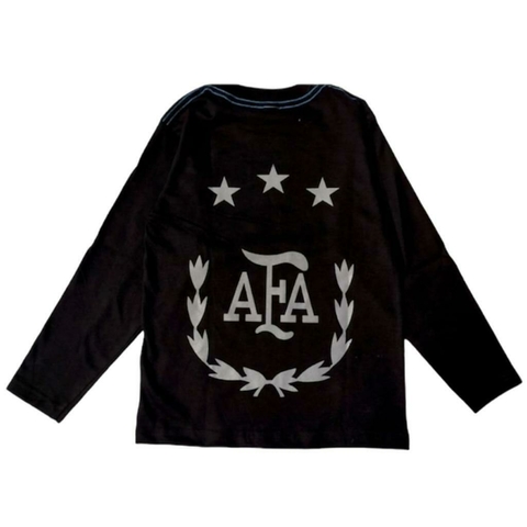 Remera Argentina Campeones Niños Manga Larga en internet