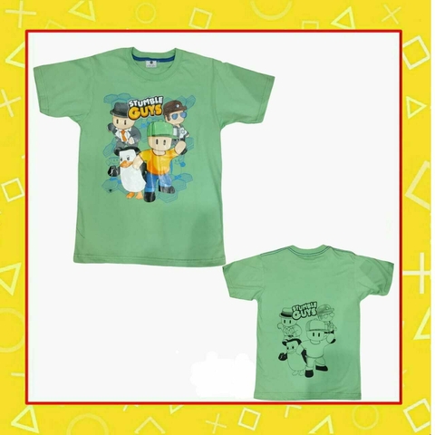 Remera Stumble Guys Manga corta