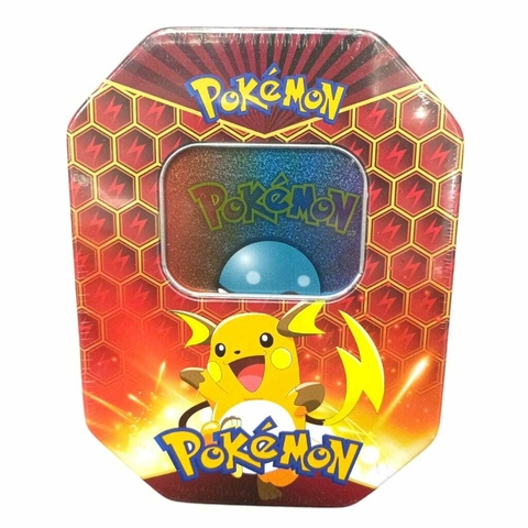 Mega Lata Pókemon Naranja 40 cartas - comprar online