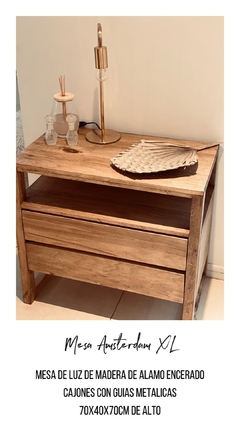 MESA DE LUZ AMSTERDAM XL - LIBRA DECO