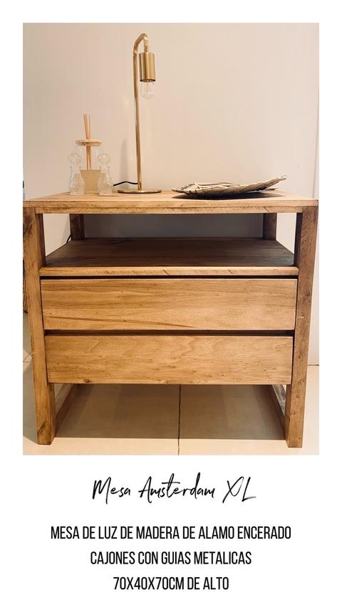 MESA DE LUZ AMSTERDAM XL - comprar online