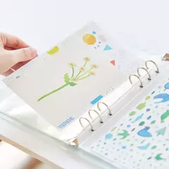 Refill para Carpeta Sticker File Binder - Casa Washi