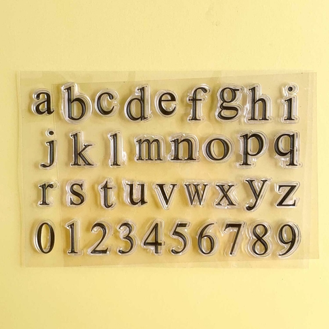 Sello de Silicona ABC Minúscula