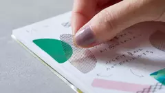 Set de stickers PET Coffret Cosmetic Round