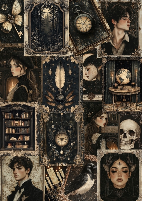 Talonario Papelitos Vintage Serie E