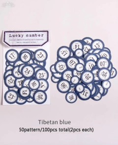 Lucky Number Ephemera x 100 - tienda online