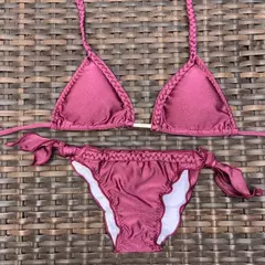 Conjunto Trança Marsala - Laço Grosso - comprar online