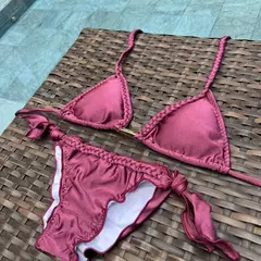 Conjunto Trança Marsala - Laço Grosso na internet