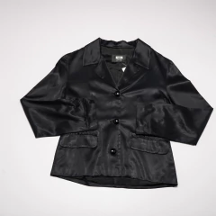 BLAZER NEGRO TIPO SATEN VITAMINA