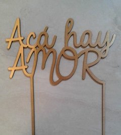CAKE TOPPER ESTÁNDAR BODAS
