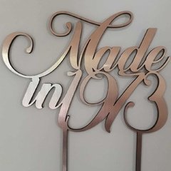 CAKE TOPPER Personalizado - Pitucas Deco