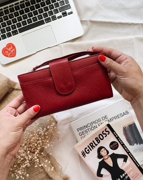 Billetera Capri Cherry