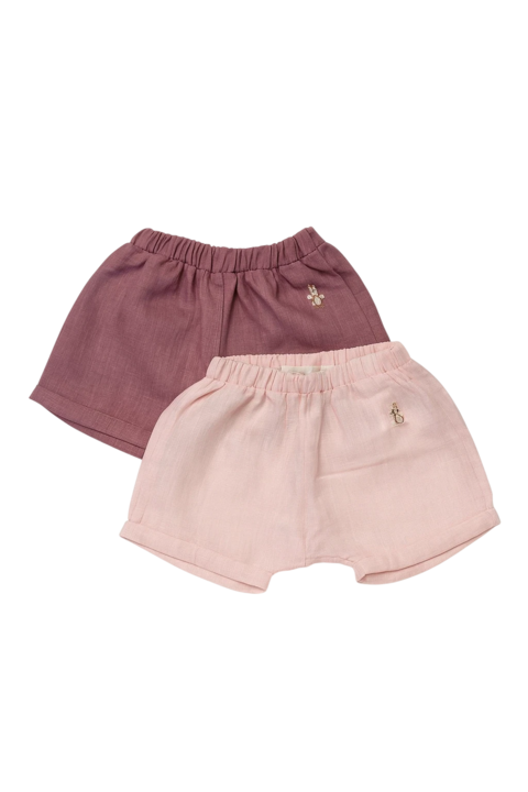 Short thai lino rosa - comprar online