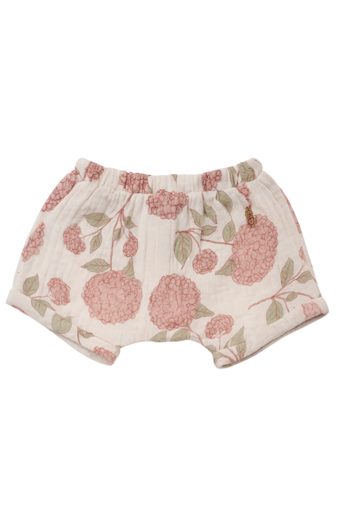 Short thai gasa estampada Hortensias - comprar online