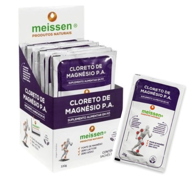Cloreto De Magnésio Pa Caixa C/ 10 Sachês De 33g - Meissen