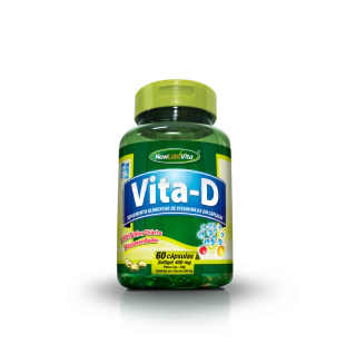 Vita D - 60 Cáps - 250mg (New Labs Vita) Vita D - 60 Cáps - 250mg (New Labs Vita)