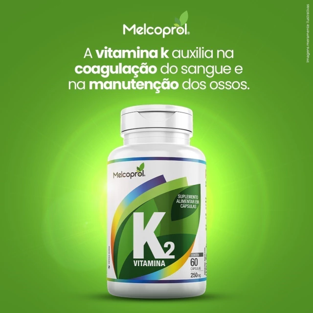 VITAMINA K2 Mk7 Menaquinona 60 CÁPSULAS MELCOPROL - comprar online
