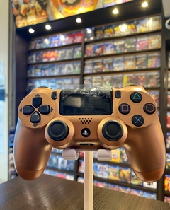 Joystick Ps4 (metalizado - anaranjado) Replica clase A. - SINALOAMDQ