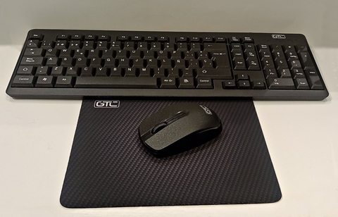 Combo Inalámbrico Gtc Cbg-024 (teclado-mouse-pad)