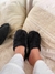 Pantufla peluche (negro) - comprar online